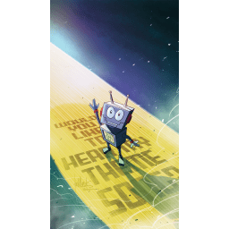 Comic Book #10 Todd Beats Happy Cover
