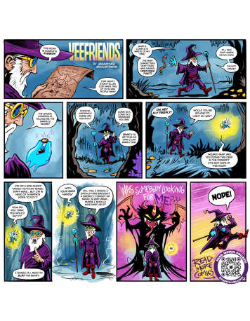 Willful Wizard Looks for the Harpik