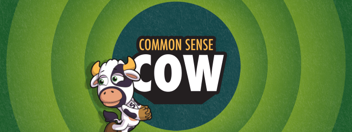 Common Sense Cow in... Udderly Sensible | VeeFriends