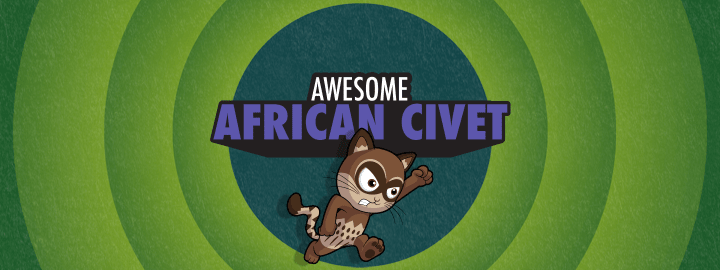 Awesome African Civet in... Awesome African Civet | Veefriends