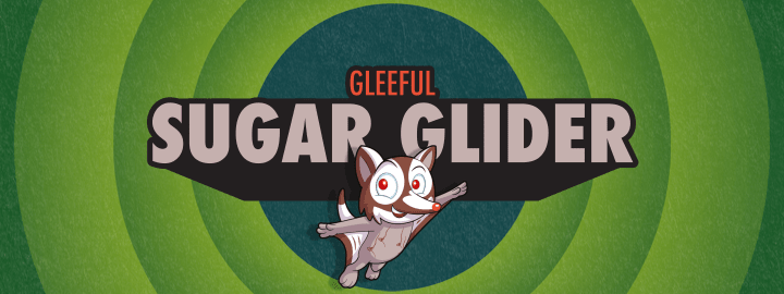 Gleeful Sugar Glider in... Gleeful Sugar Glider | Veefriends