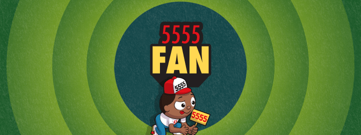 5555 Fan in... 5555 Fan | Veefriends