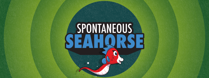Spontaneous Seahorse in... Spontaneous Seahorse | Veefriends
