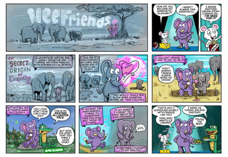 Secret Origin of Empathy Elephant