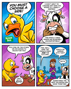 Decisive Duck Menu