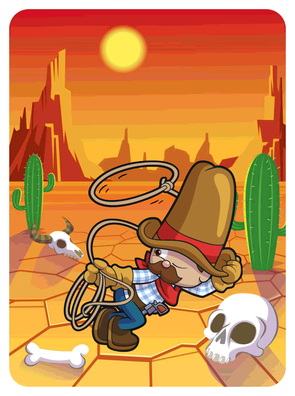 Considerate Cowboy | Actively Competing Pose