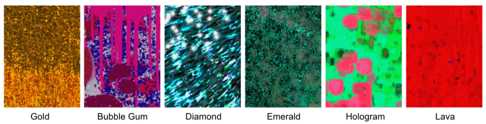 NOTE: These are still-versions of JakNFT Glitch Motion Scenes