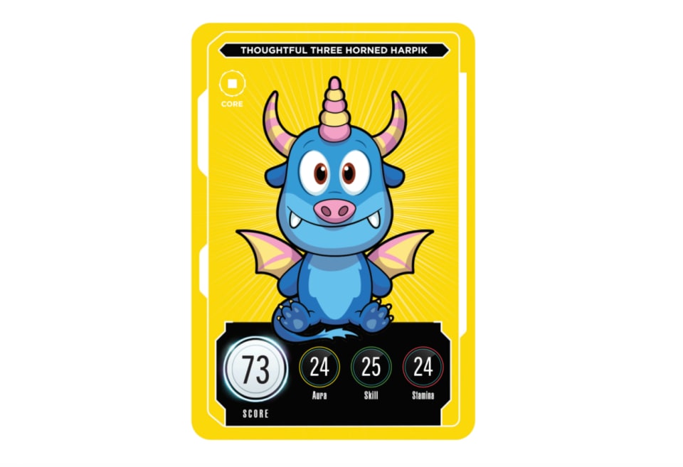 THOUGHTFUL THREE HORNED HARPIK: 73