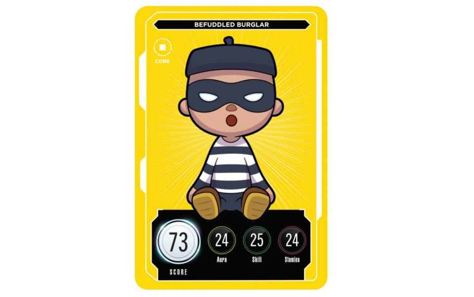 BEFUDDLED BURGLAR: 73