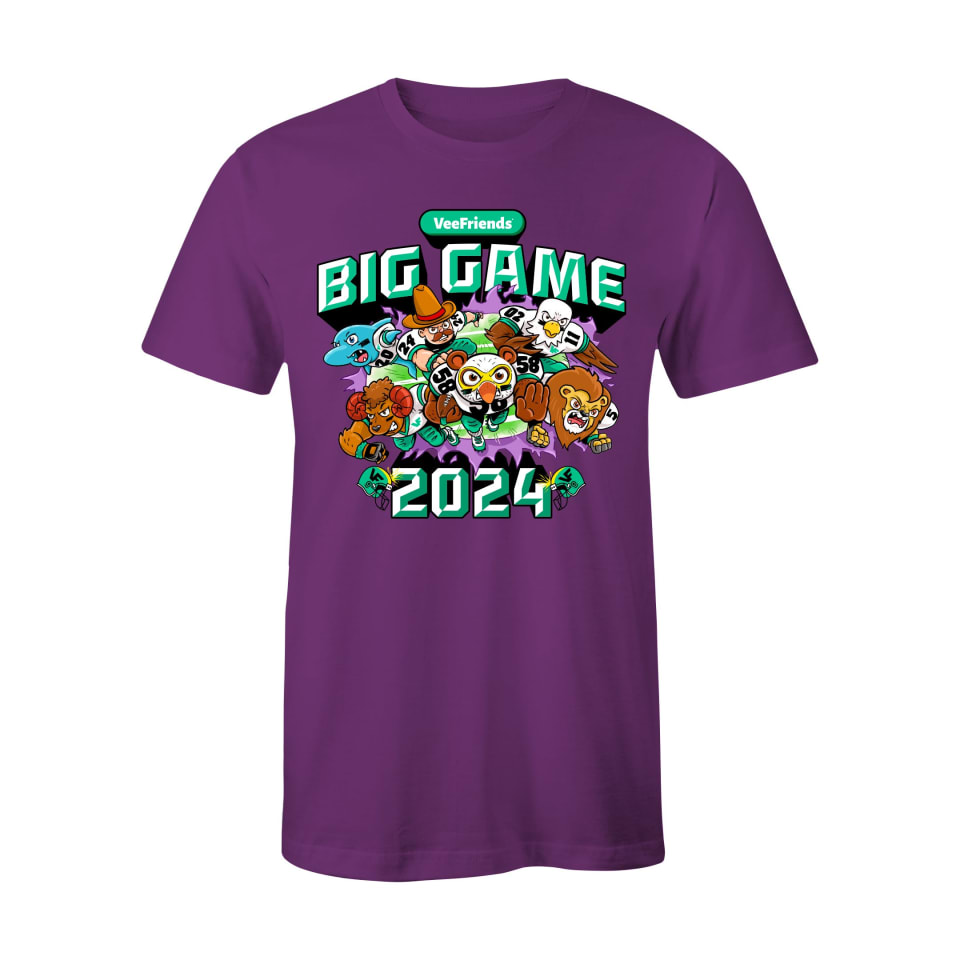 The Big Game 2024 Tee will only be available for the duration of the show