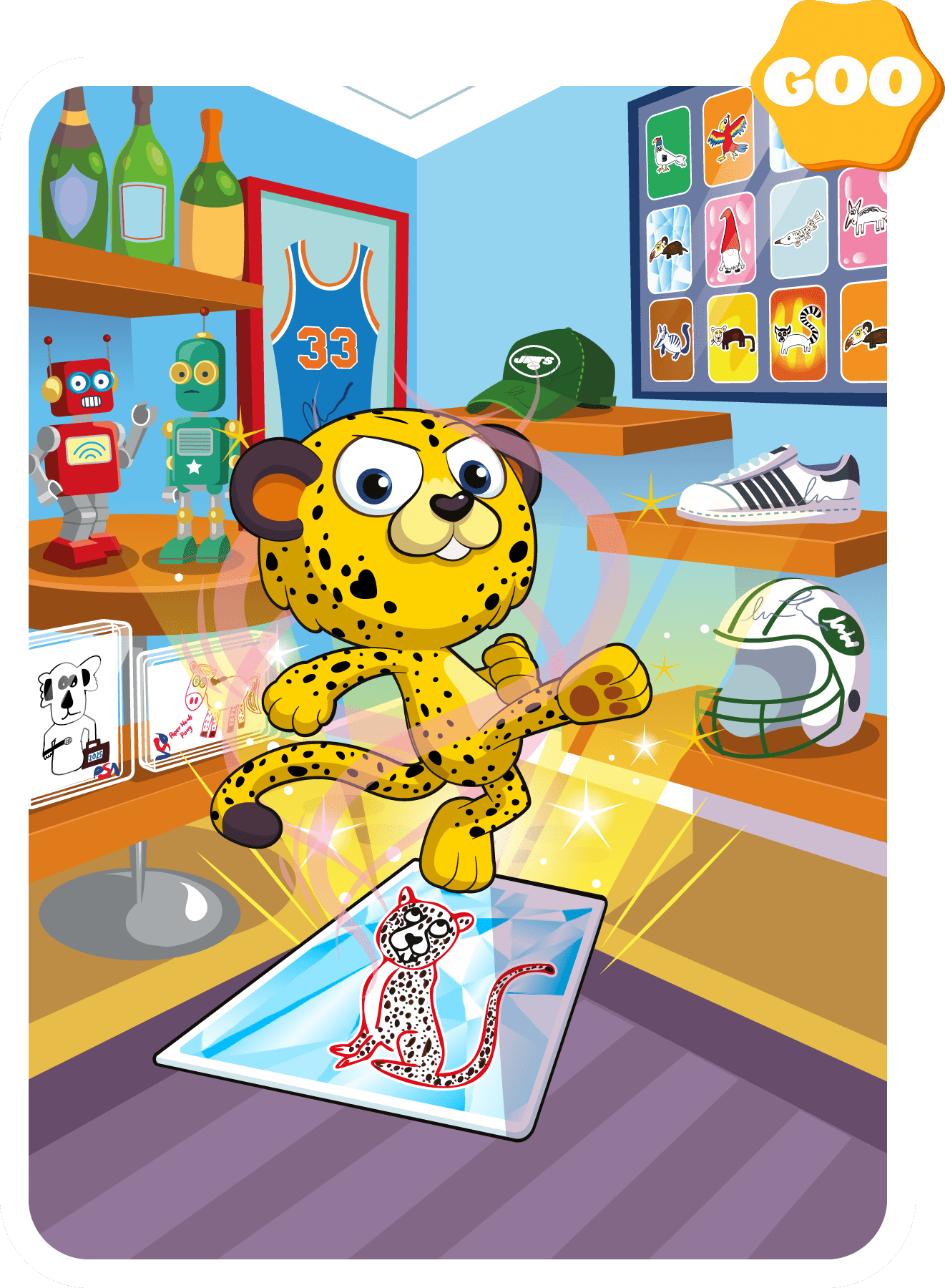 Gary Vaynerchuk - VeeFriends Series 2 - Charming Cheetah #1728 - NFT # 1728