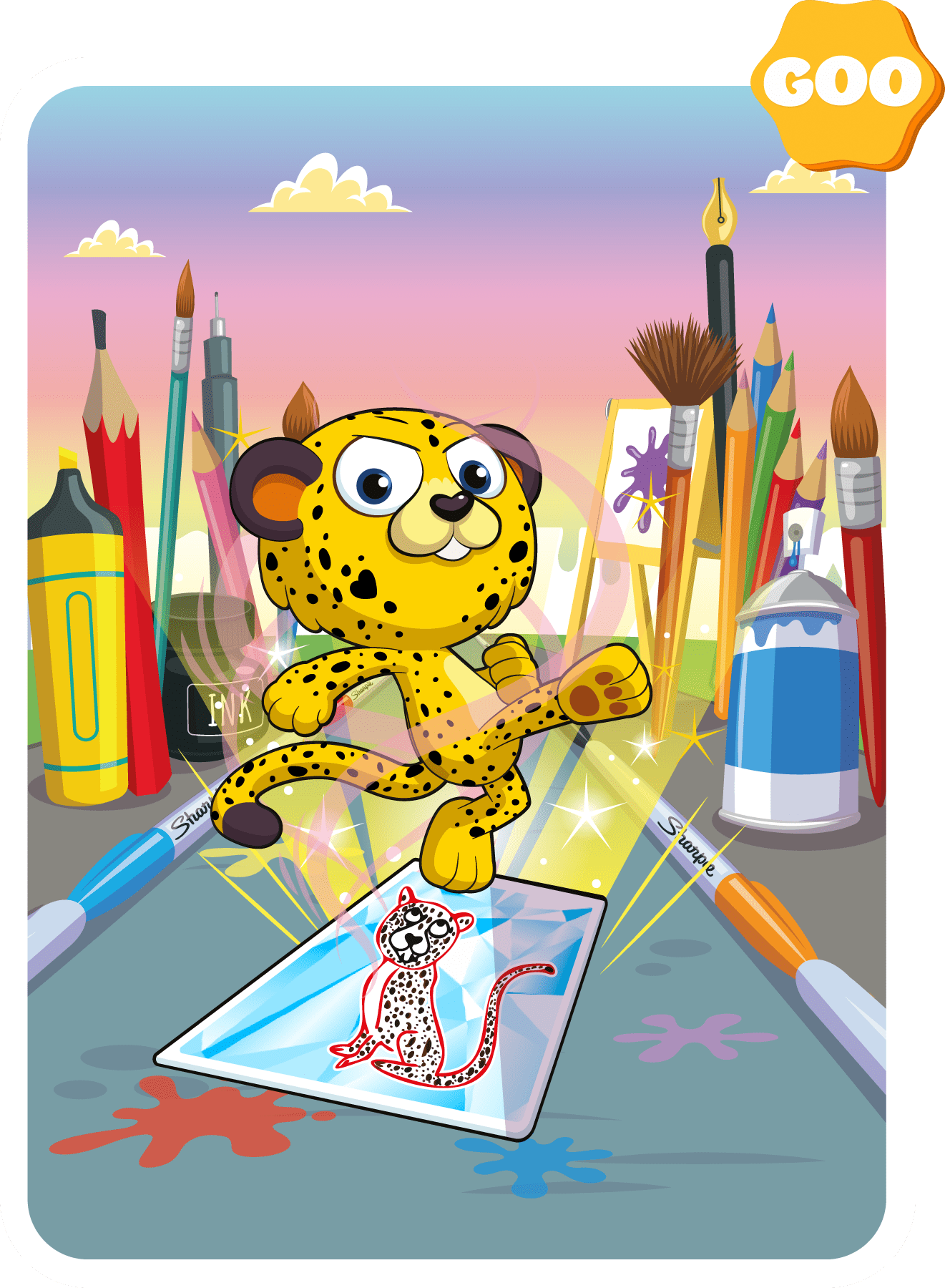 Gary Vaynerchuk - VeeFriends Series 2 - Charming Cheetah #1734 - NFT # 1734