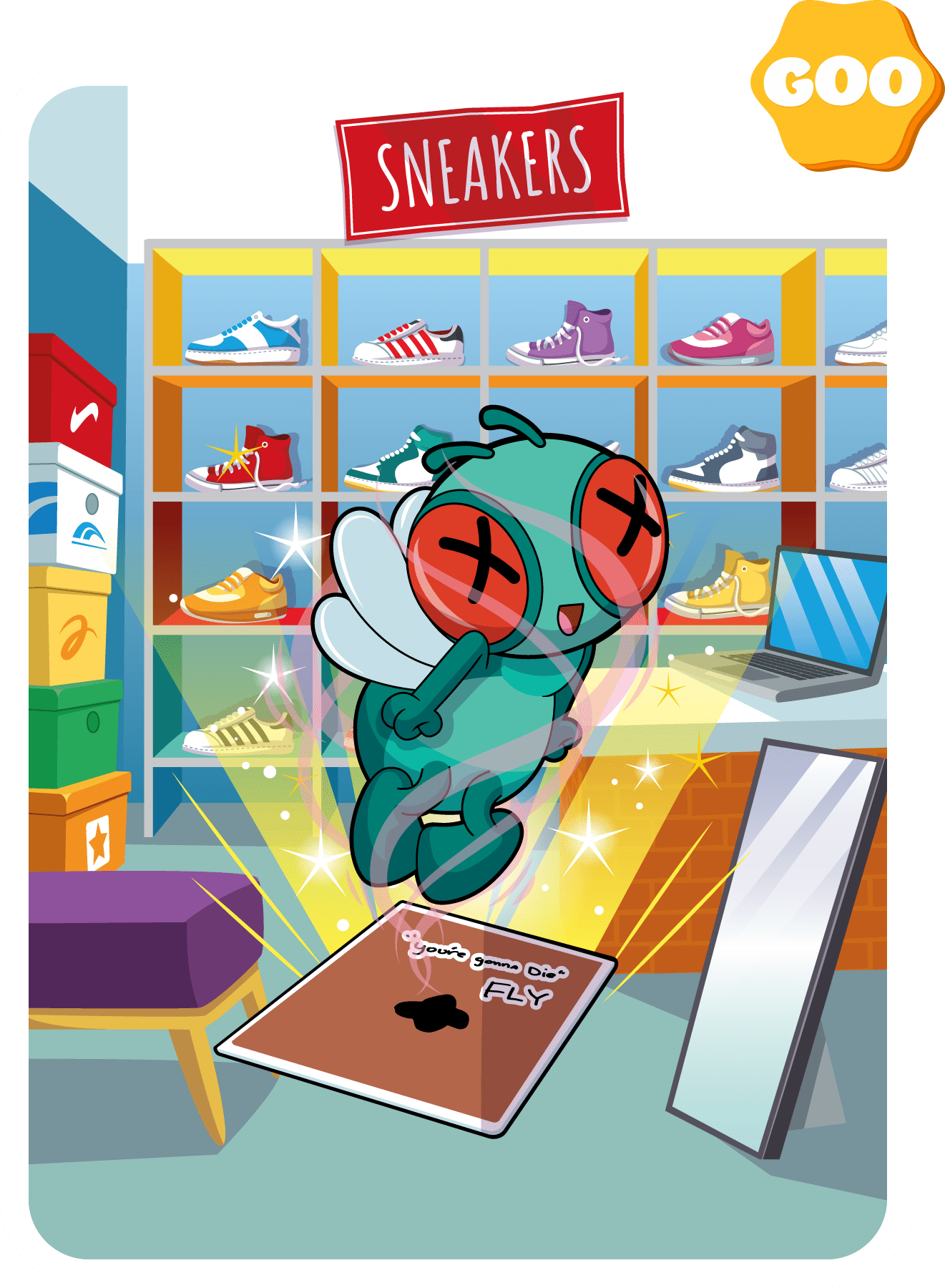 Gary Vaynerchuk - VeeFriends Series 2 - "You're Gonna Die" Fly #207 - NFT # 207