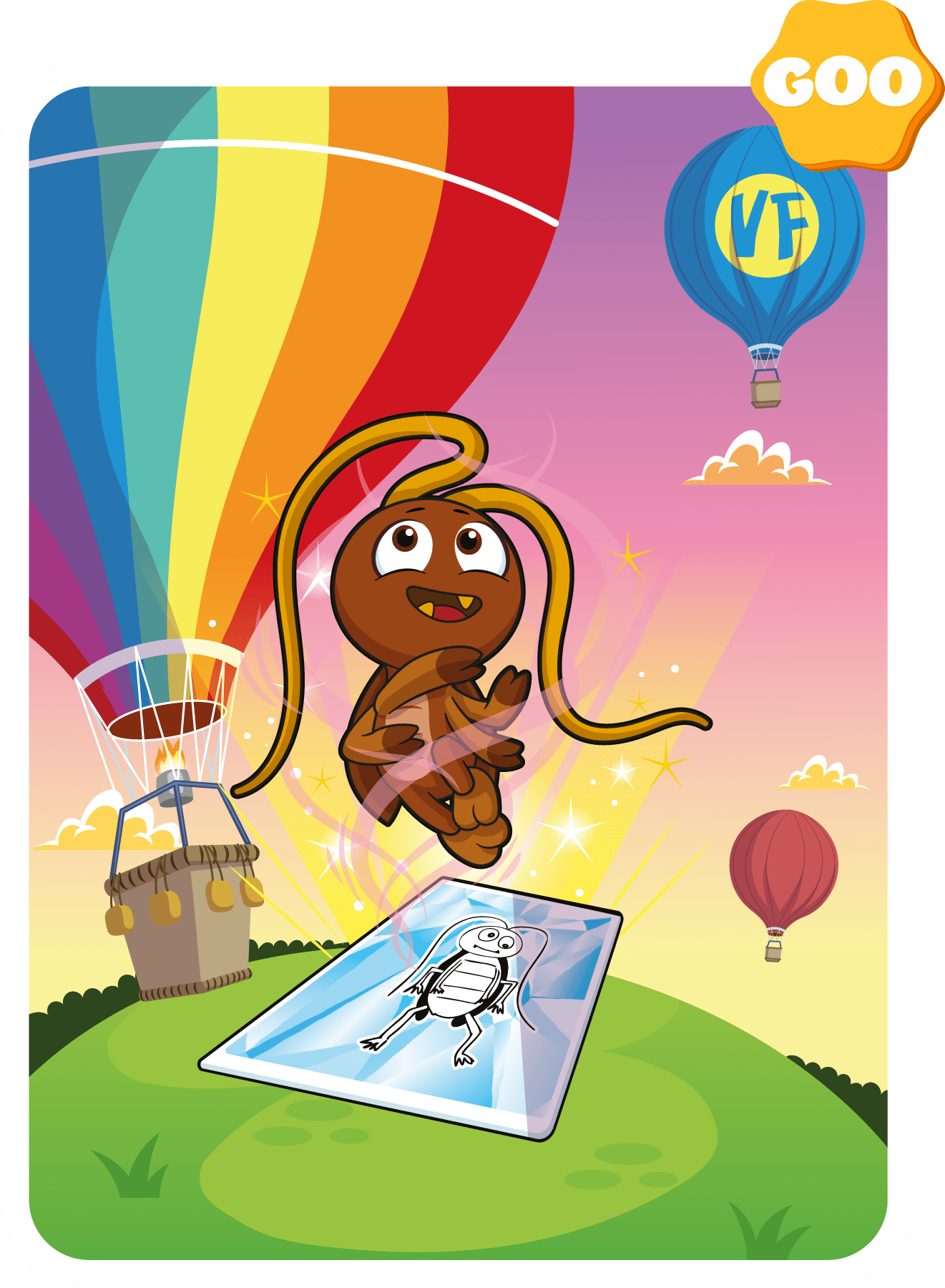 Gary Vaynerchuk - VeeFriends Series 2 - Conviction Cockroach #2088 - NFT # 2088