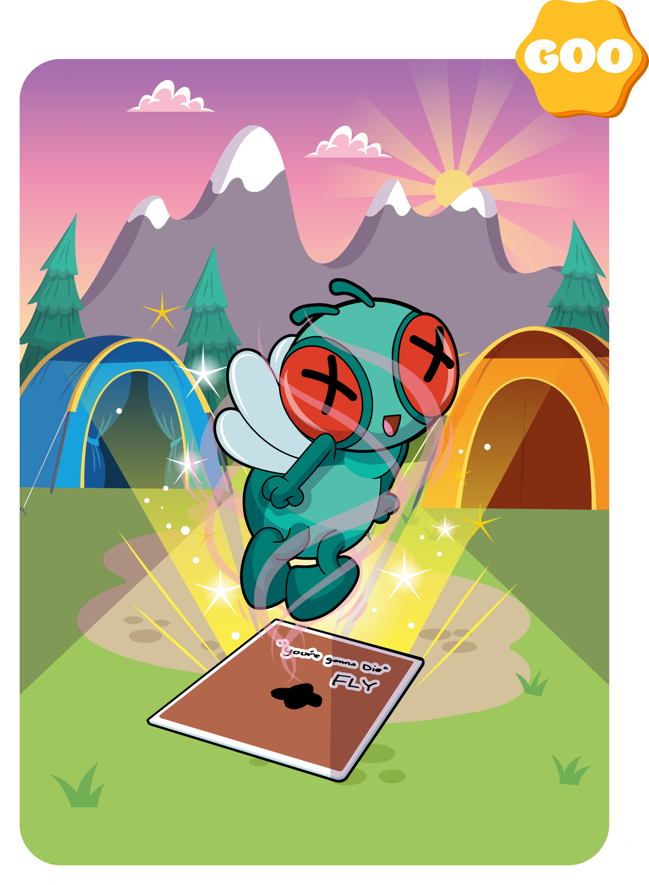 Gary Vaynerchuk - VeeFriends Series 2 - "You're Gonna Die" Fly #227 - NFT # 227