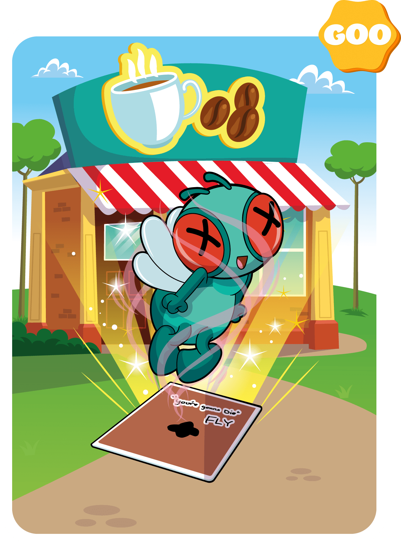 Gary Vaynerchuk - VeeFriends Series 2 - "You're Gonna Die" Fly #233 - NFT # 233