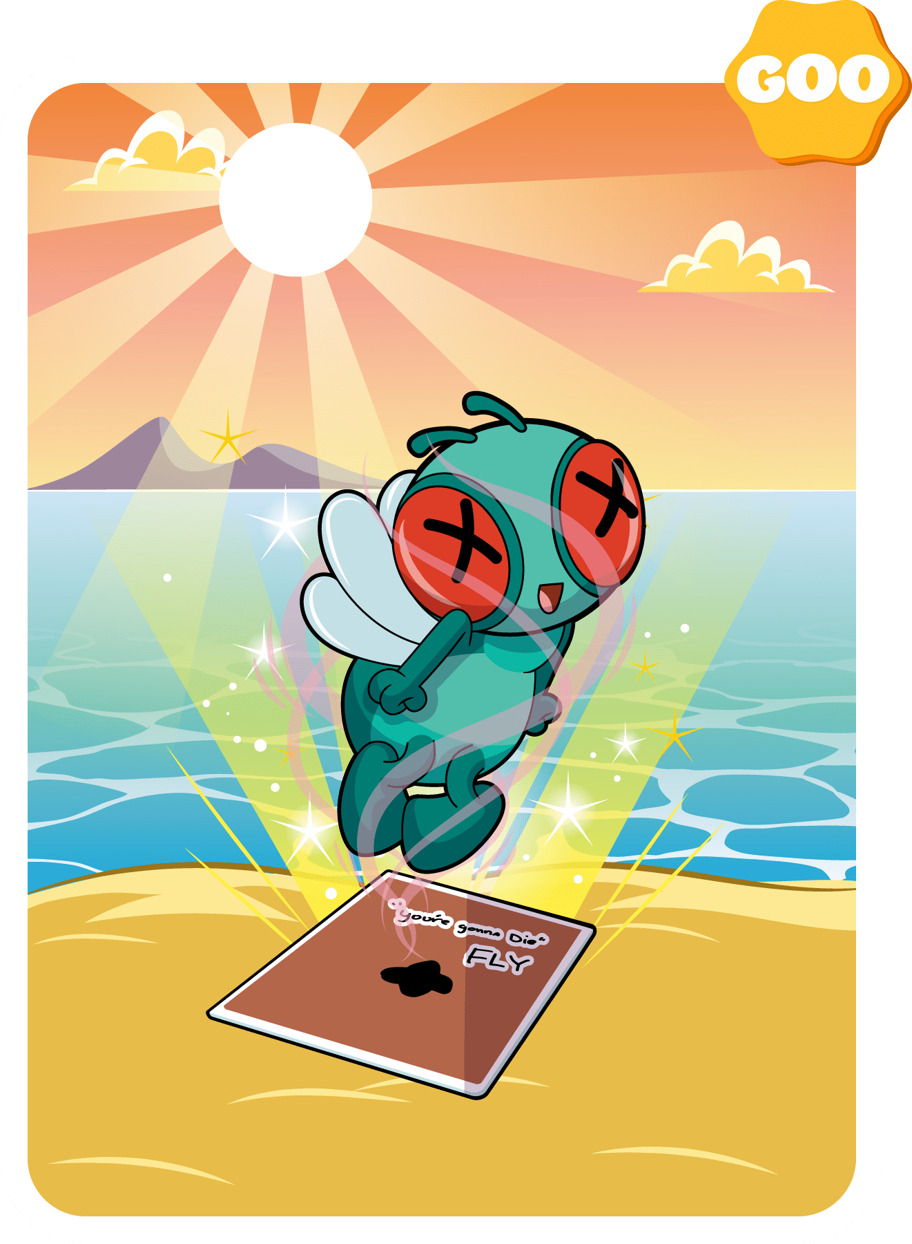 Gary Vaynerchuk - VeeFriends Series 2 - "You're Gonna Die" Fly #236 - NFT # 236