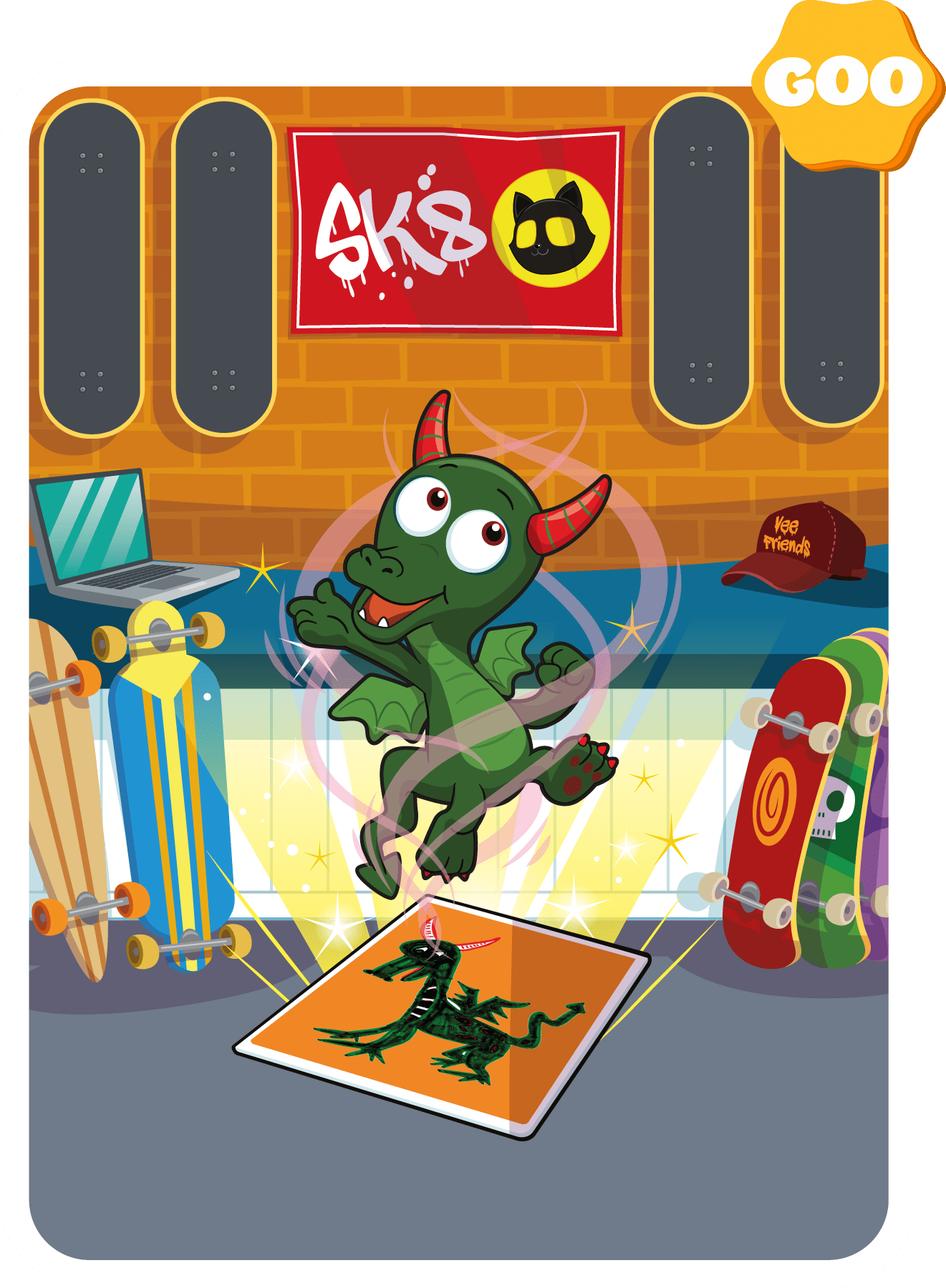 Gary Vaynerchuk - VeeFriends Series 2 - Driven Dragon #2661 - NFT # 2661