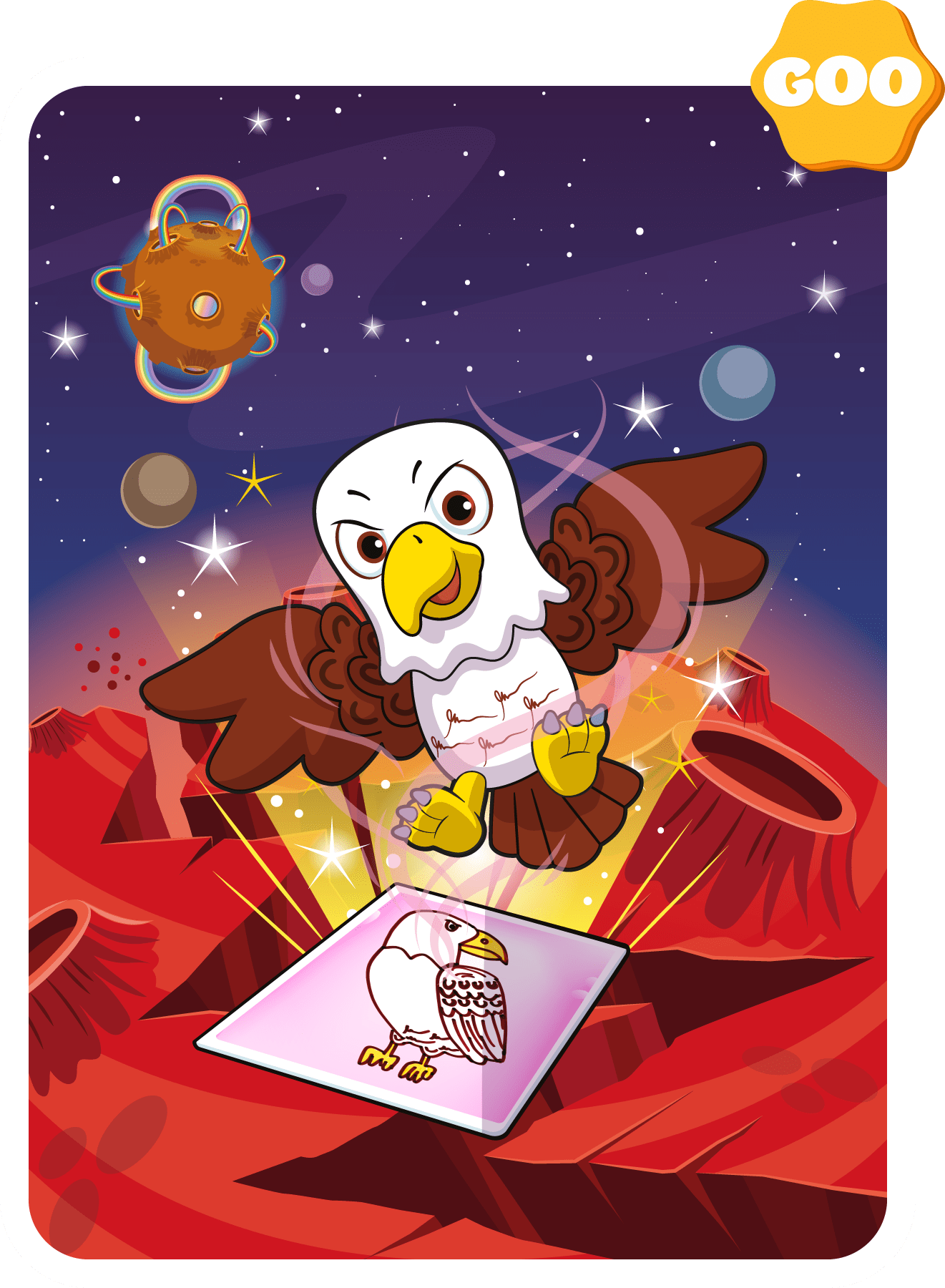 Gary Vaynerchuk - VeeFriends Series 2 - Eager Eagle #2745 - NFT # 2745