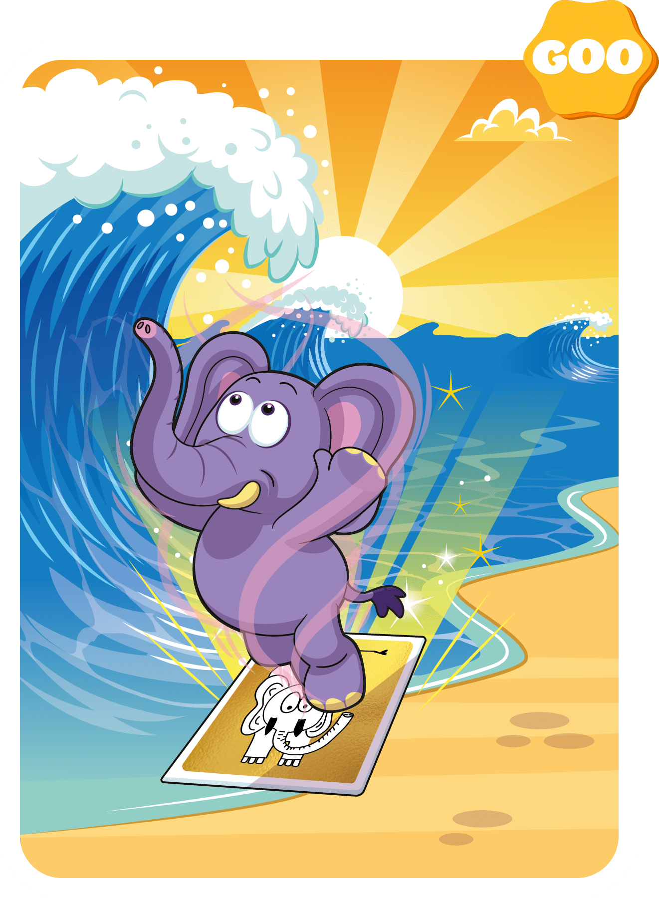 Gary Vaynerchuk - VeeFriends Series 2 - Empathy Elephant #2828 - NFT # 2828