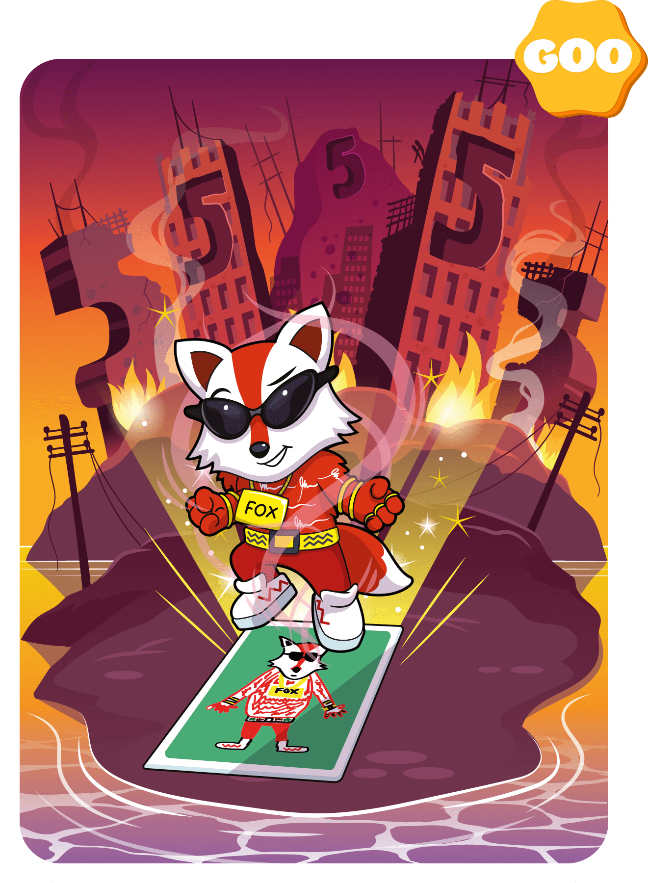 Gary Vaynerchuk - VeeFriends Series 2 - Flex'n Fox #3108 - NFT # 3108