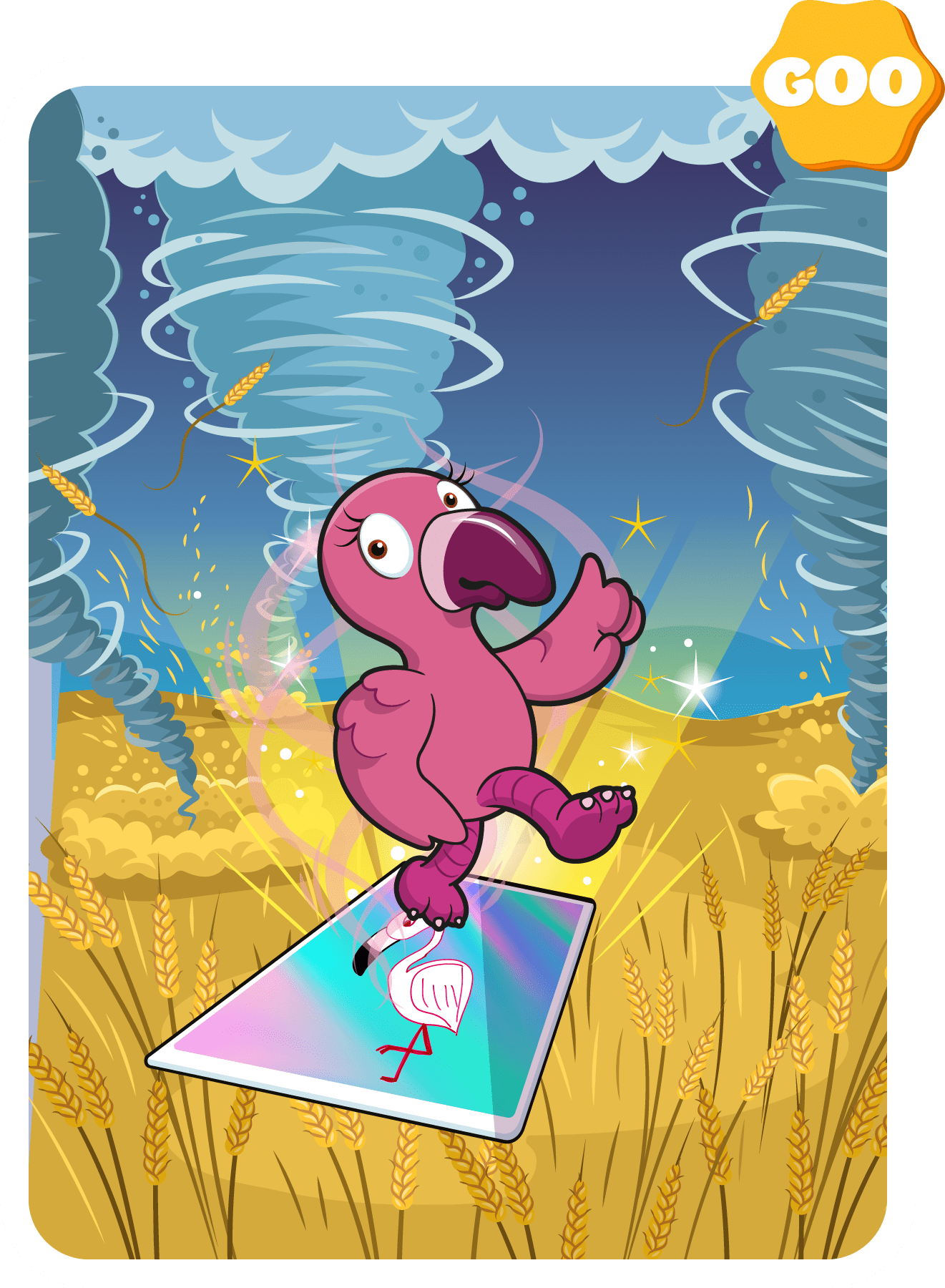 Gary Vaynerchuk - VeeFriends Series 2 - Forthright Flamingo #3315 - NFT # 3315