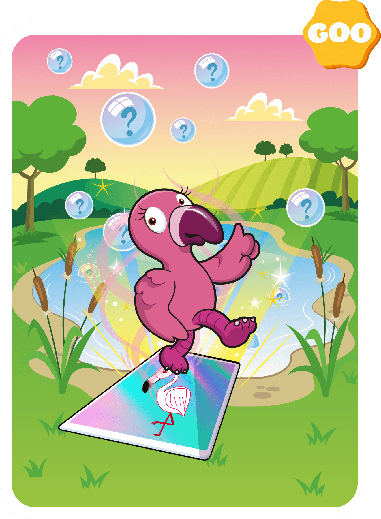 Gary Vaynerchuk - VeeFriends Series 2 - Forthright Flamingo #3317 - NFT # 3317