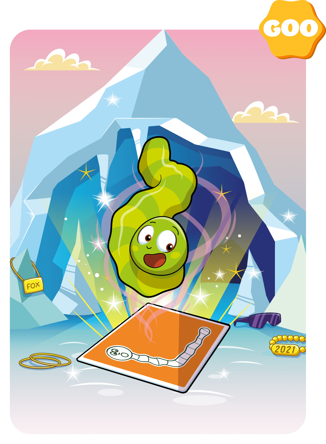 Gary Vaynerchuk - VeeFriends Series 2 - Glowing Glow Worm #4191 - NFT # 4191