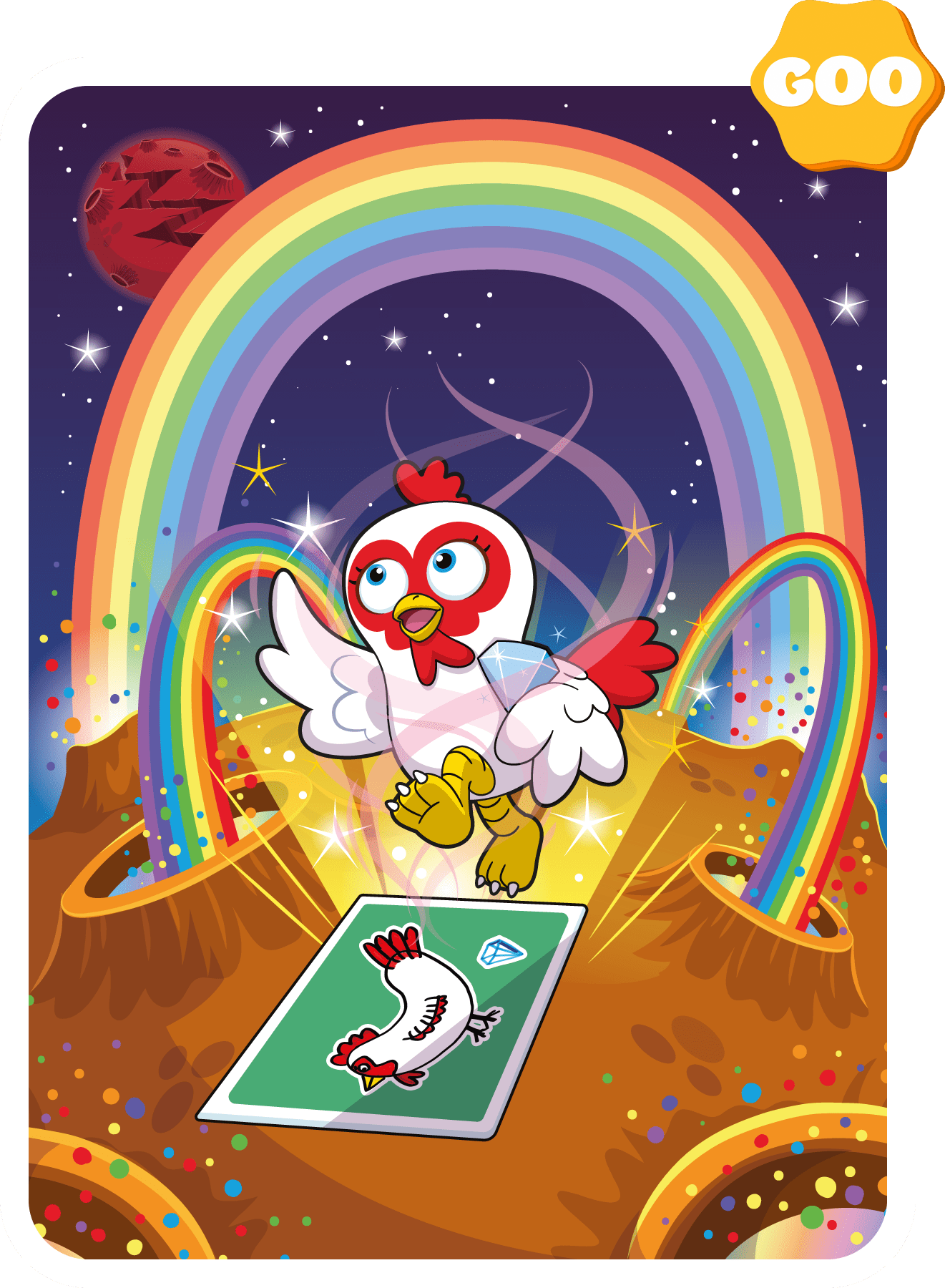 Gary Vaynerchuk - VeeFriends Series 2 - "Diamond Hands" Hen #43 - NFT # 43