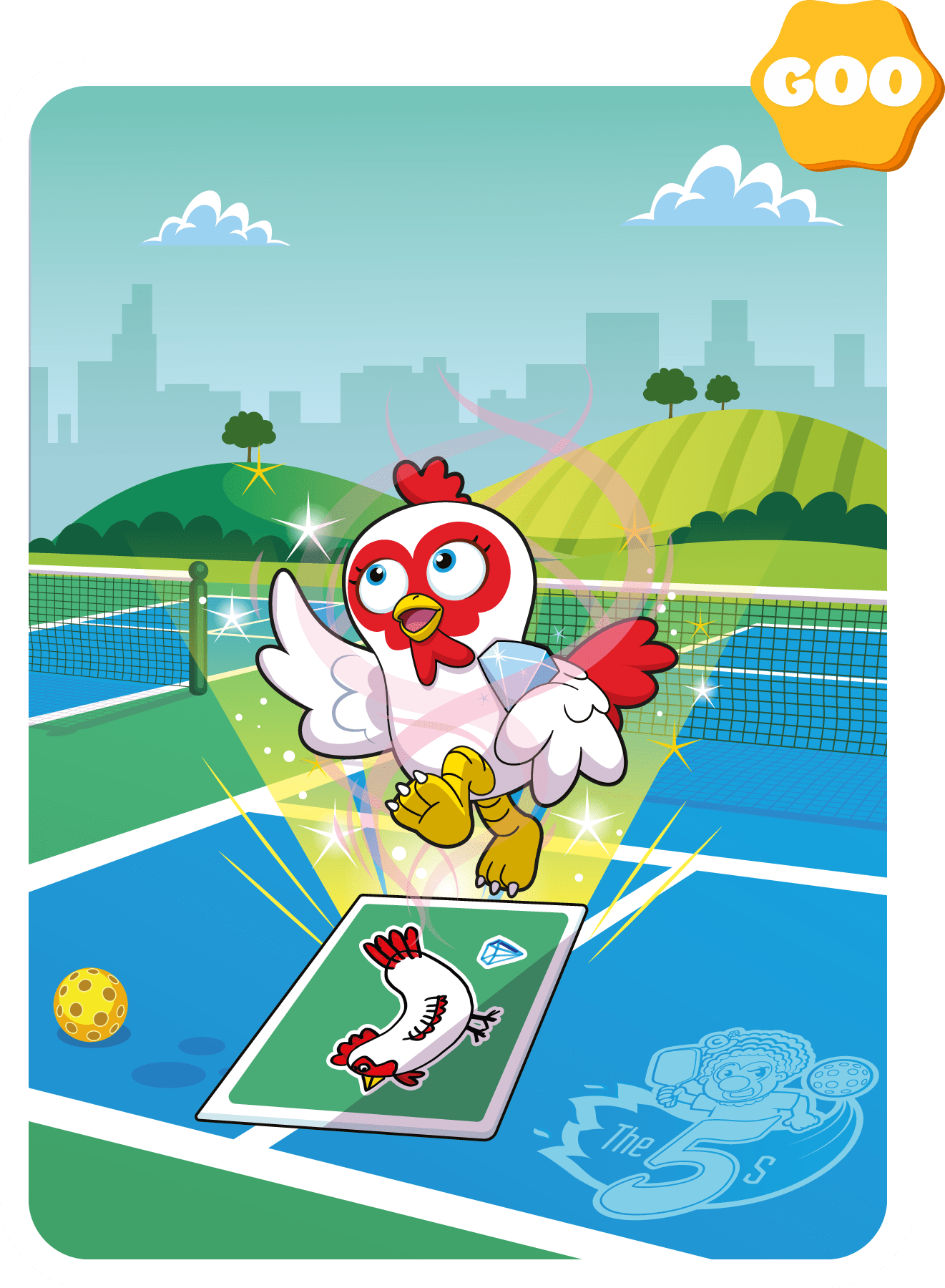 Gary Vaynerchuk - VeeFriends Series 2 - "Diamond Hands" Hen #44 - NFT # 44