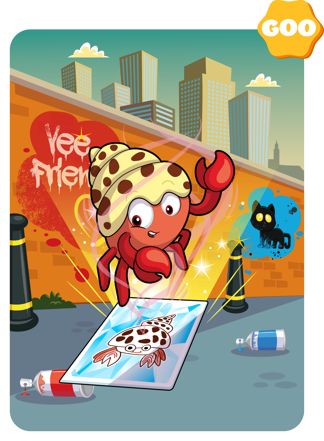 Gary Vaynerchuk - VeeFriends Series 2 - Happy Hermit Crab #4640 - NFT # 4640