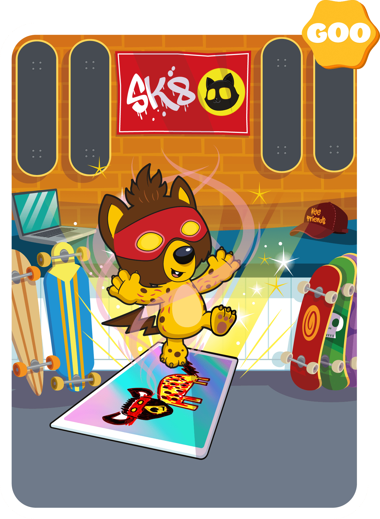 Gary Vaynerchuk - VeeFriends Series 2 - Hodl Hyena #4835 - NFT # 4835