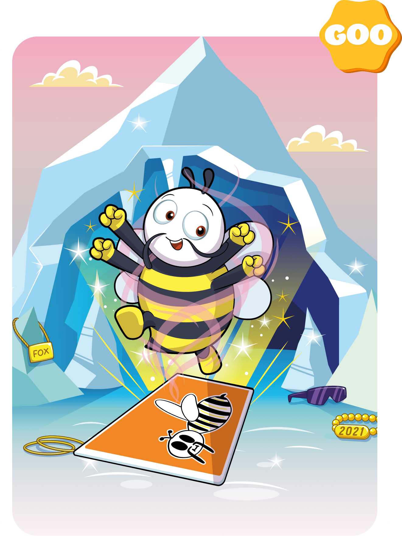 Gary Vaynerchuk - VeeFriends Series 2 - Honest Honey Bee #4885 - NFT # 4885