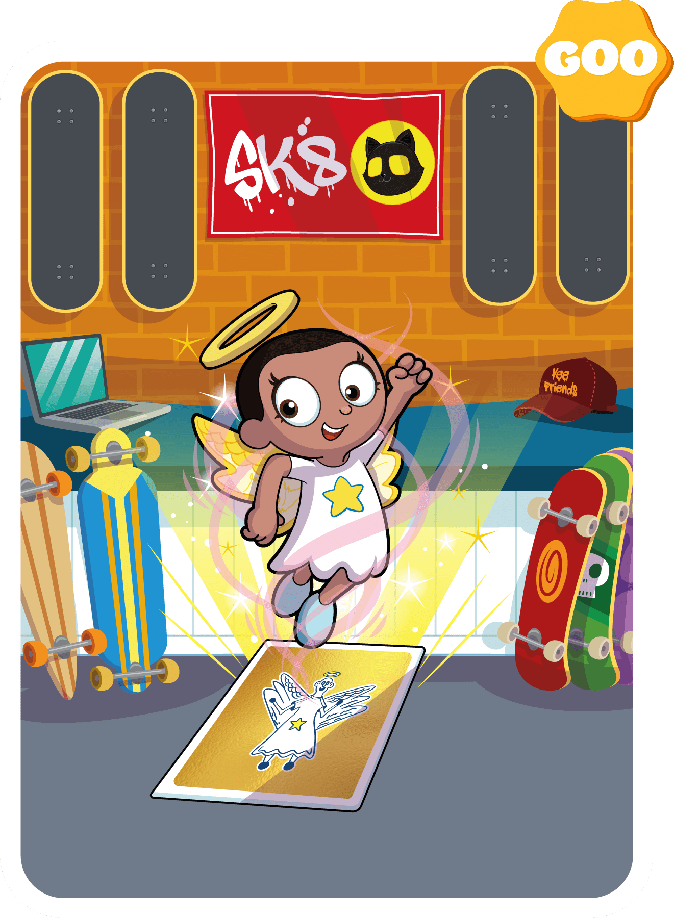 Gary Vaynerchuk - VeeFriends Series 2 - Ambitious Angel #498 - NFT # 498