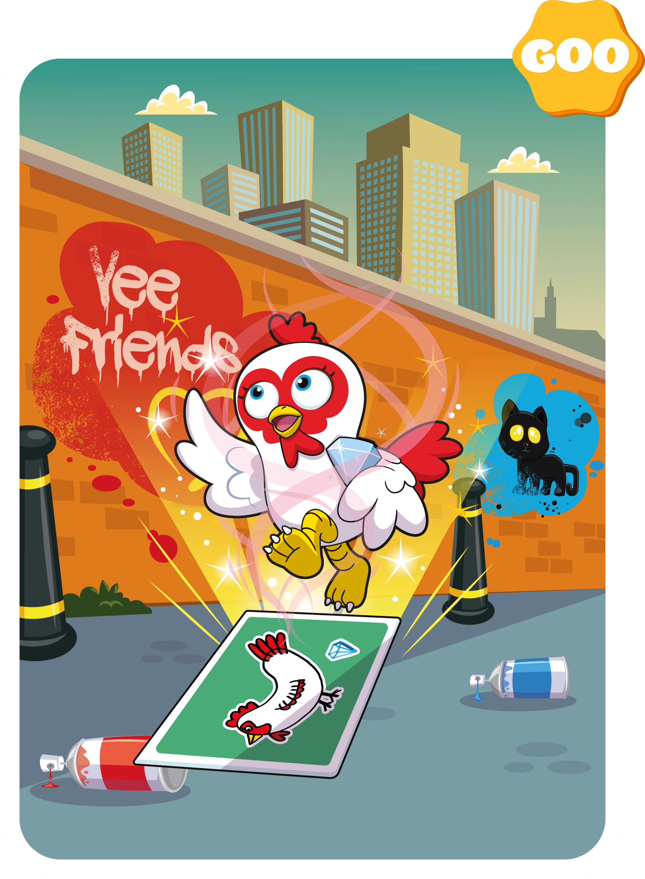 Gary Vaynerchuk - VeeFriends Series 2 - "Diamond Hands" Hen #53 - NFT # 53