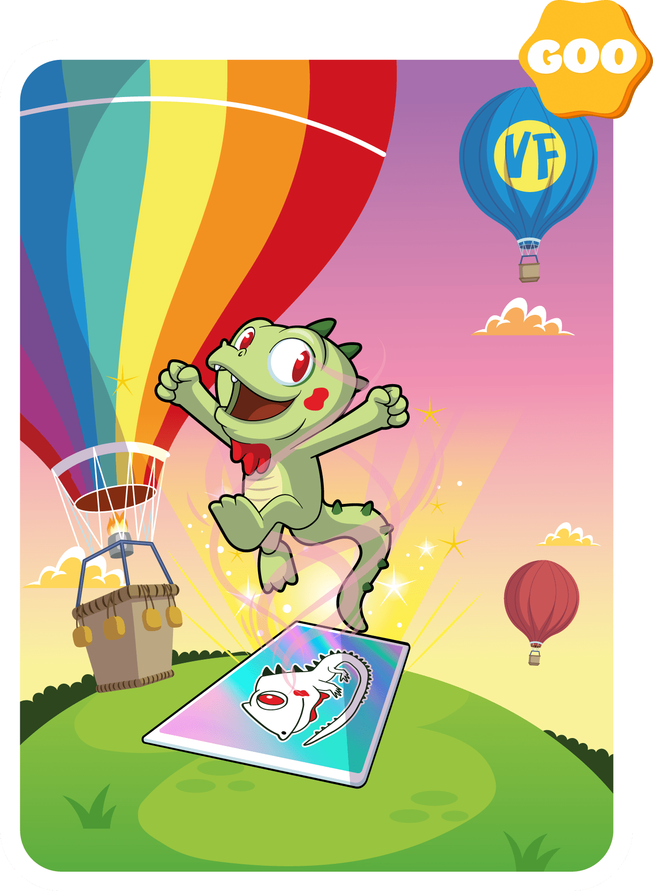 Gary Vaynerchuk - VeeFriends Series 2 - Intuitive Iguana #5315 - NFT # 5315