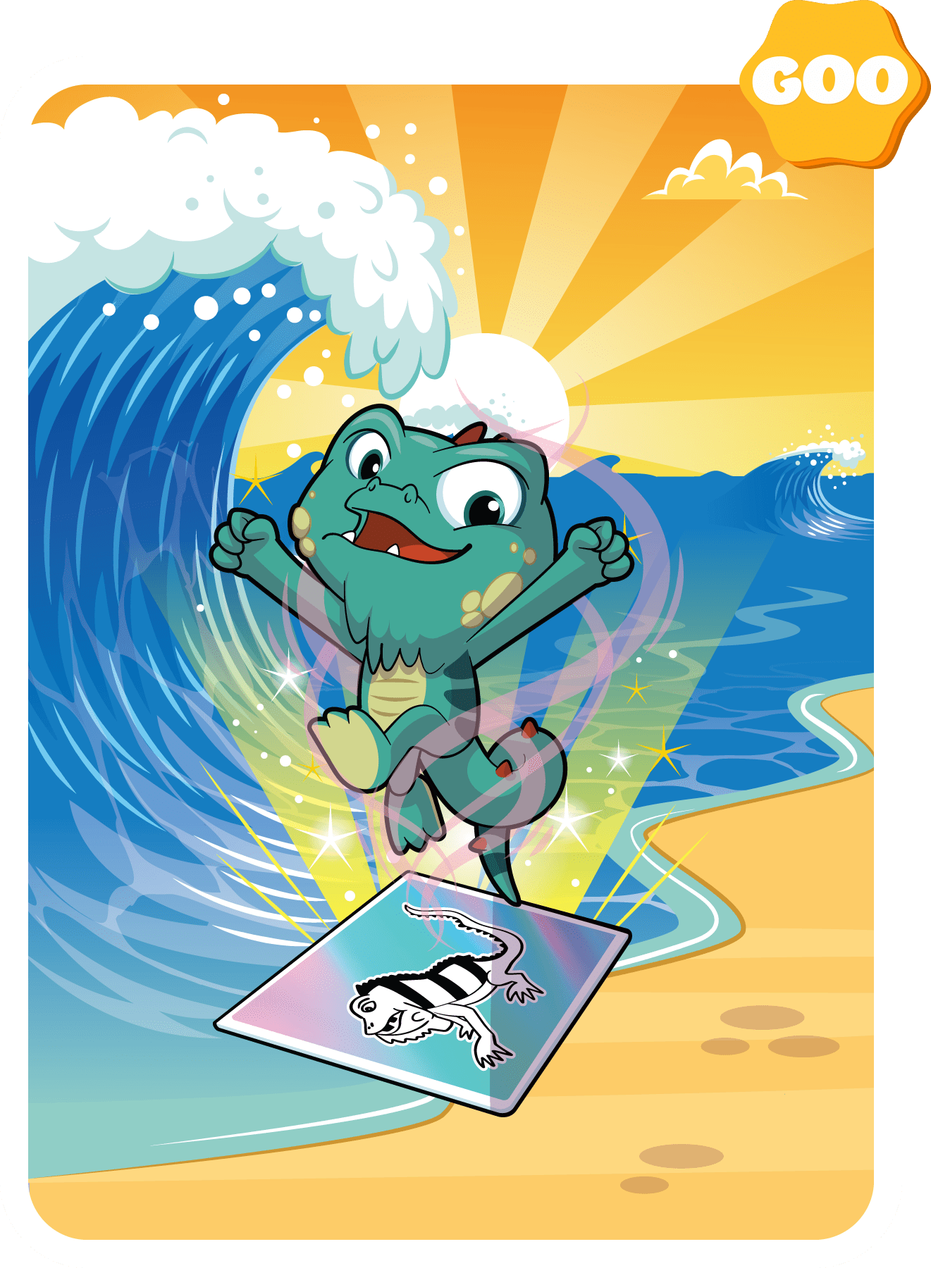 Gary Vaynerchuk - VeeFriends Series 2 - Level Headed Lizard #5886 - NFT # 5886