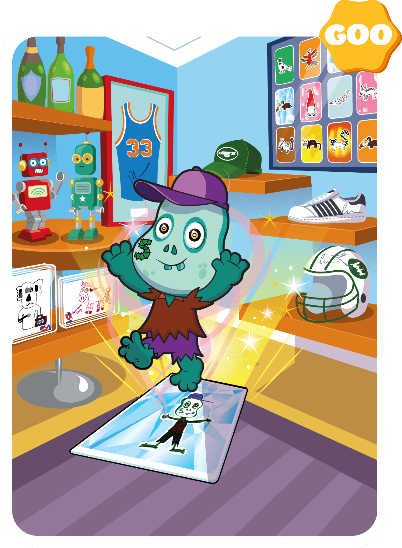 Gary Vaynerchuk - VeeFriends Series 2 - Motivated Monster #6574 - NFT # 6574