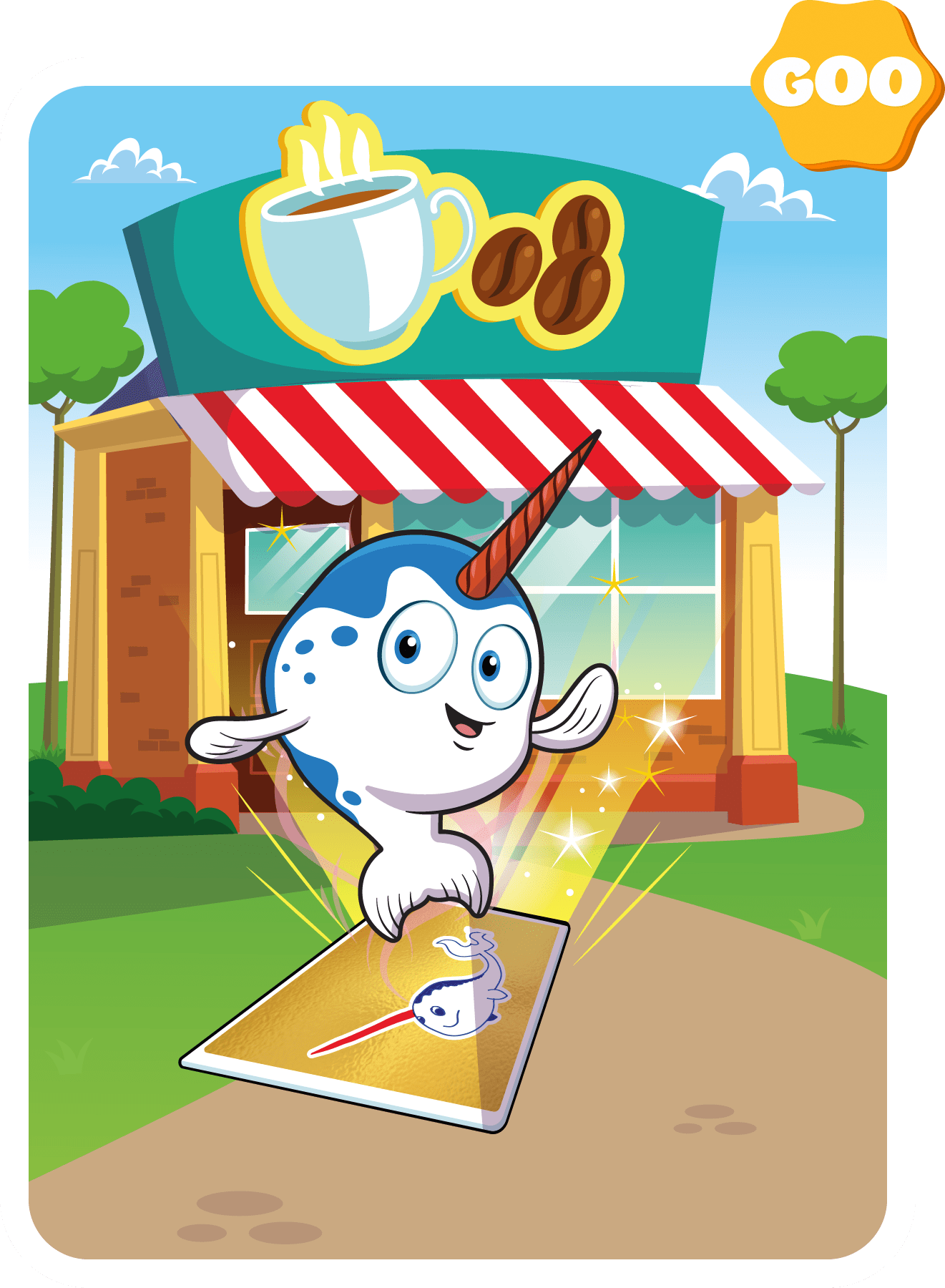 Gary Vaynerchuk - VeeFriends Series 2 - Nifty Narwhal #6621 - NFT # 6621