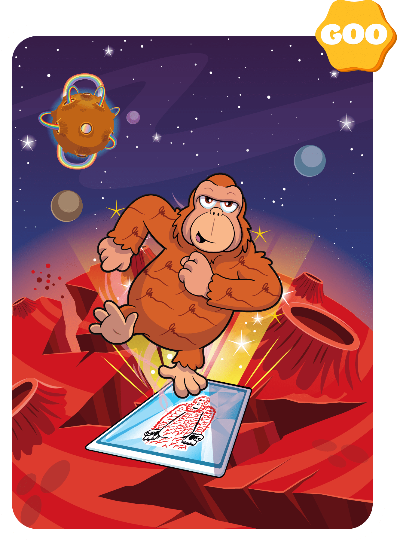 Gary Vaynerchuk - VeeFriends Series 2 - Offense Oriented Orangutan #6780 - NFT # 6780