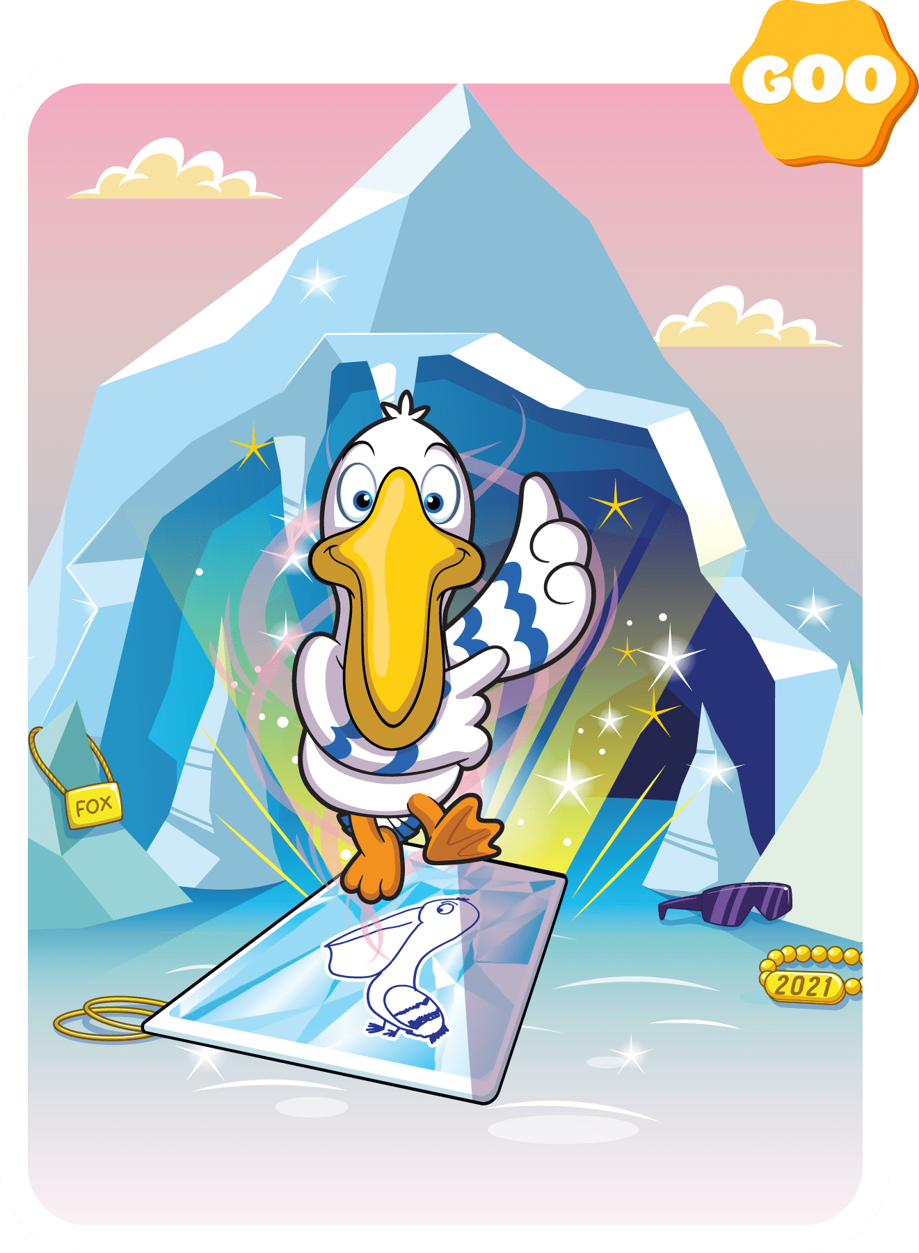 Gary Vaynerchuk - VeeFriends Series 2 - Peaceful Pelican #7061 - NFT # 7061