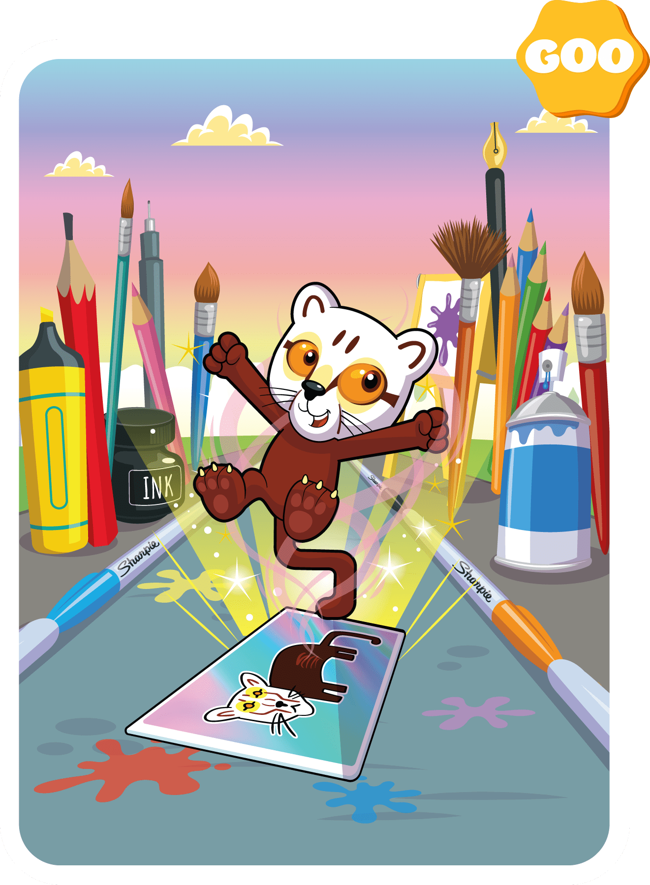 Gary Vaynerchuk - VeeFriends Series 2 - Perceptive Puma #7105 - NFT # 7105