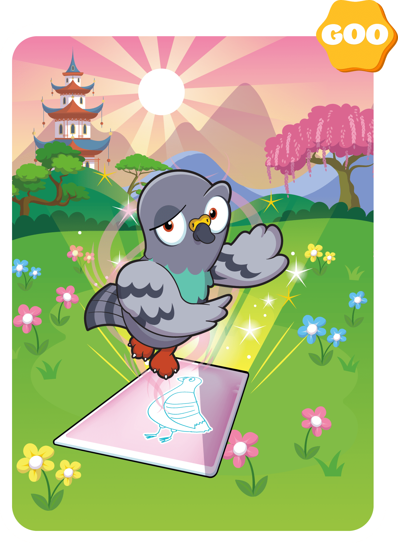 Gary Vaynerchuk - VeeFriends Series 2 - Perspective Pigeon #7179 - NFT # 7179