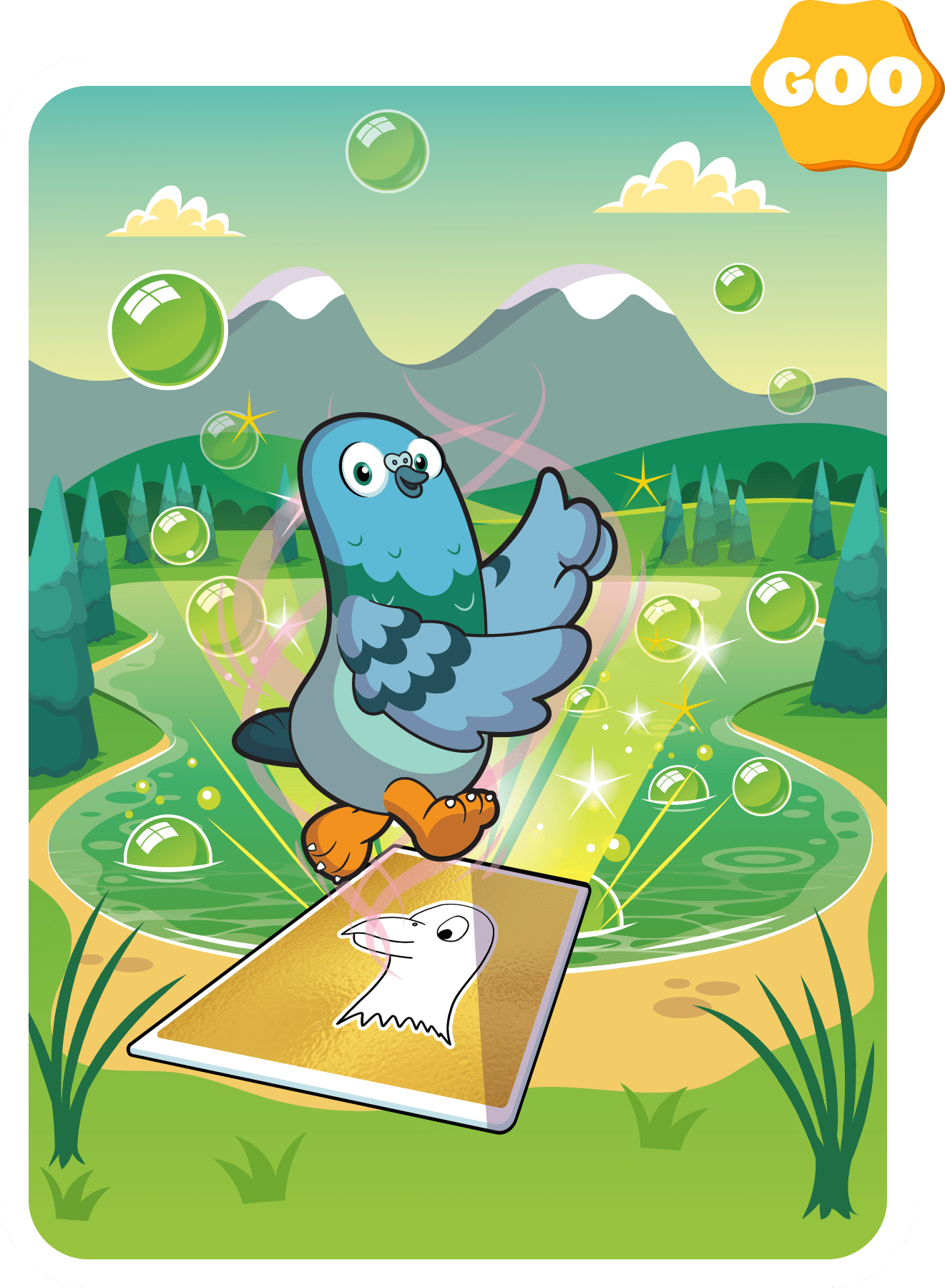 Gary Vaynerchuk - VeeFriends Series 2 - Persuasive Pigeon #7221 - NFT # 7221