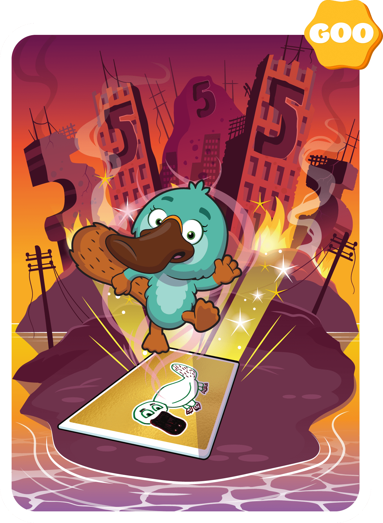 Gary Vaynerchuk - VeeFriends Series 2 - Pleasant Platypus #7263 - NFT # 7263