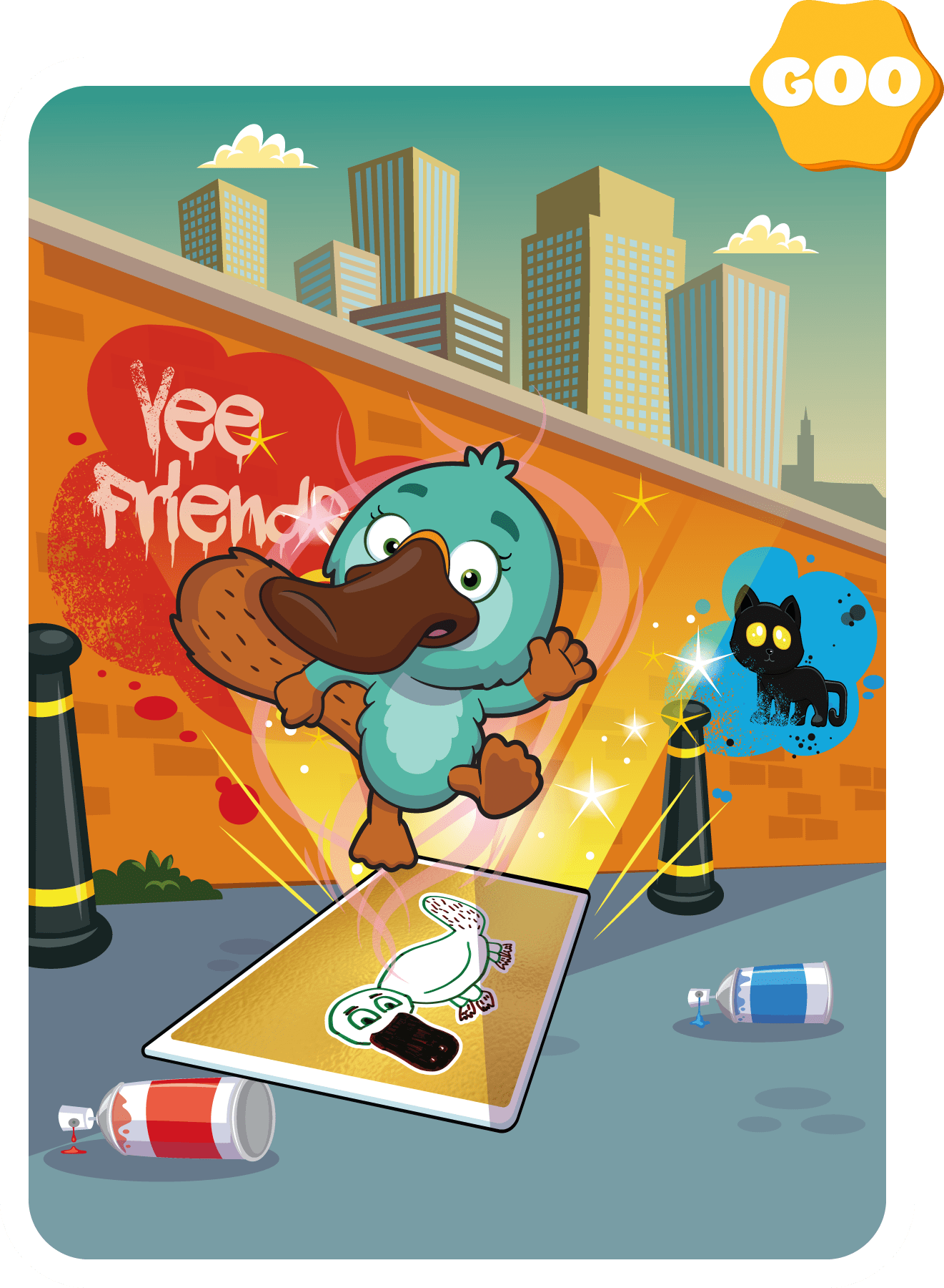 Gary Vaynerchuk - VeeFriends Series 2 - Pleasant Platypus #7266 - NFT # 7266