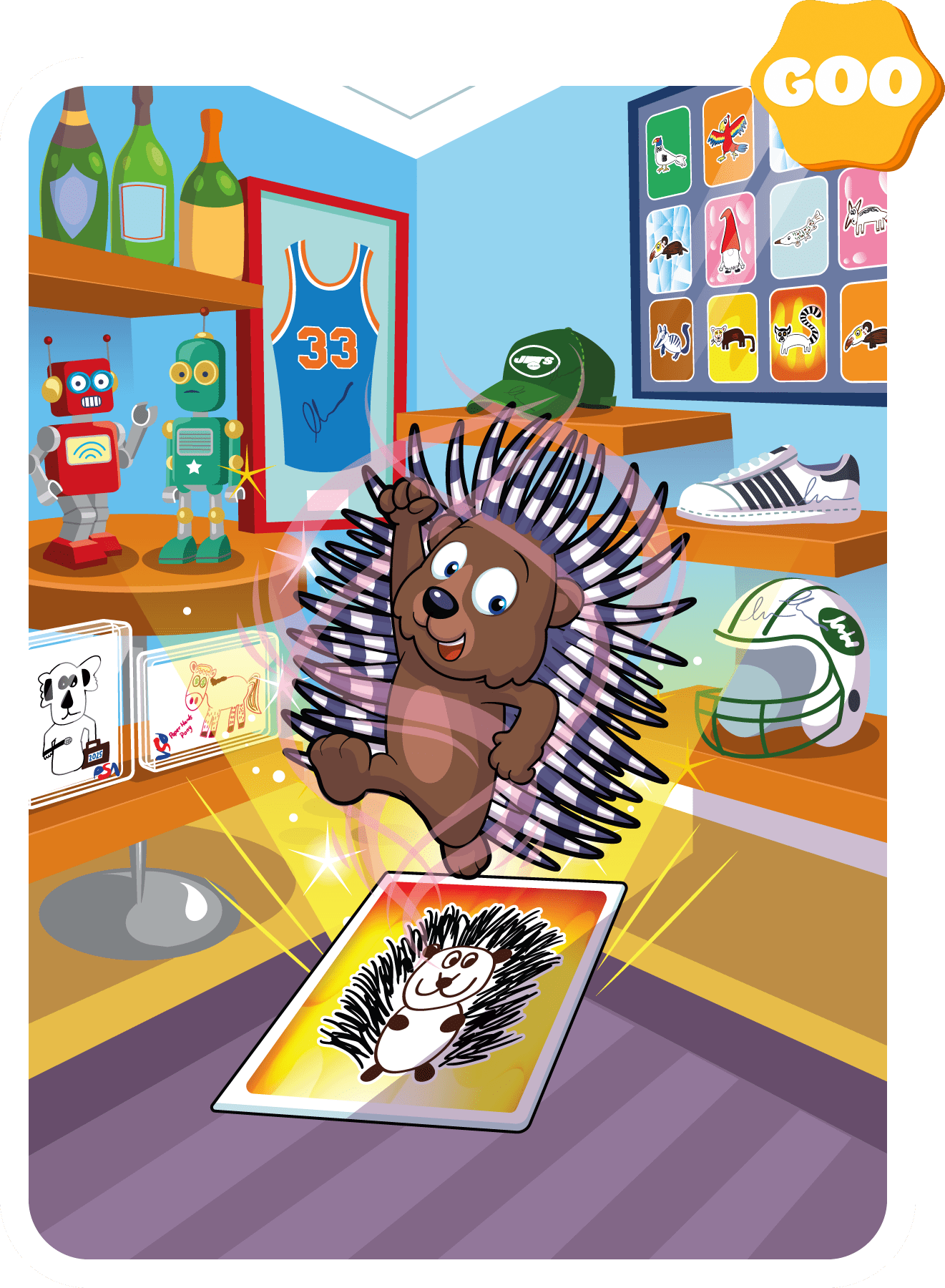 Gary Vaynerchuk - VeeFriends Series 2 - Positive Porcupine #7428 - NFT # 7428