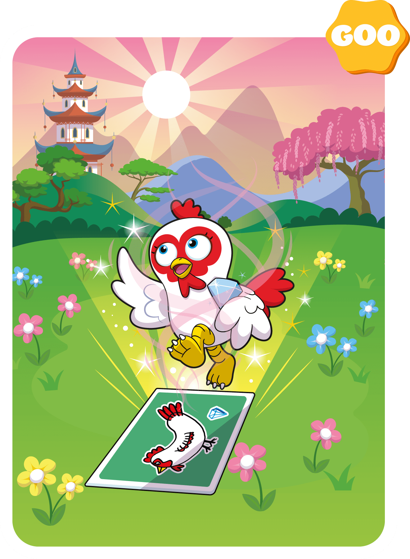 Gary Vaynerchuk - VeeFriends Series 2 - "Diamond Hands" Hen #75 - NFT # 75