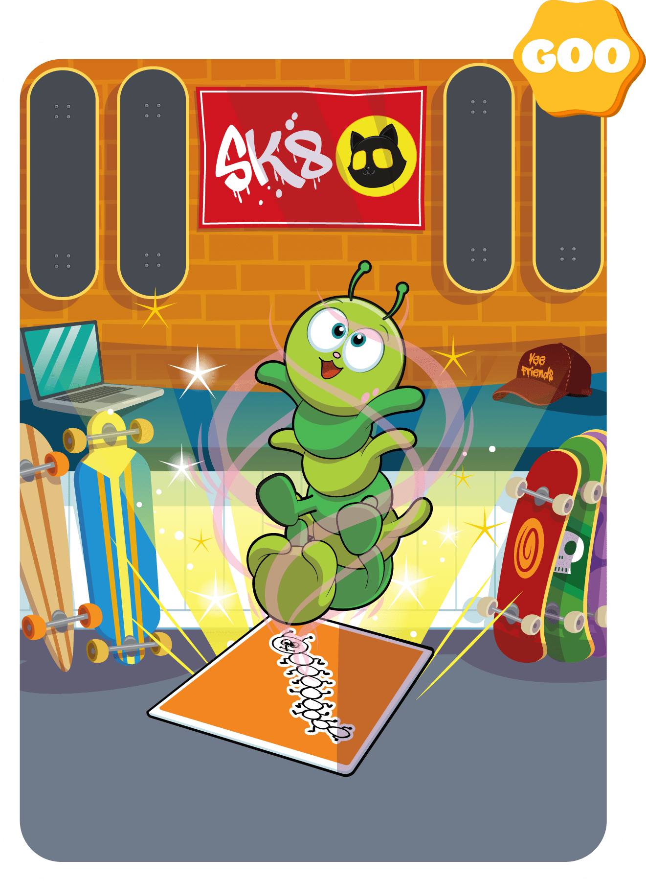 Gary Vaynerchuk - VeeFriends Series 2 - Sensitive Centipede #8156 - NFT # 8156