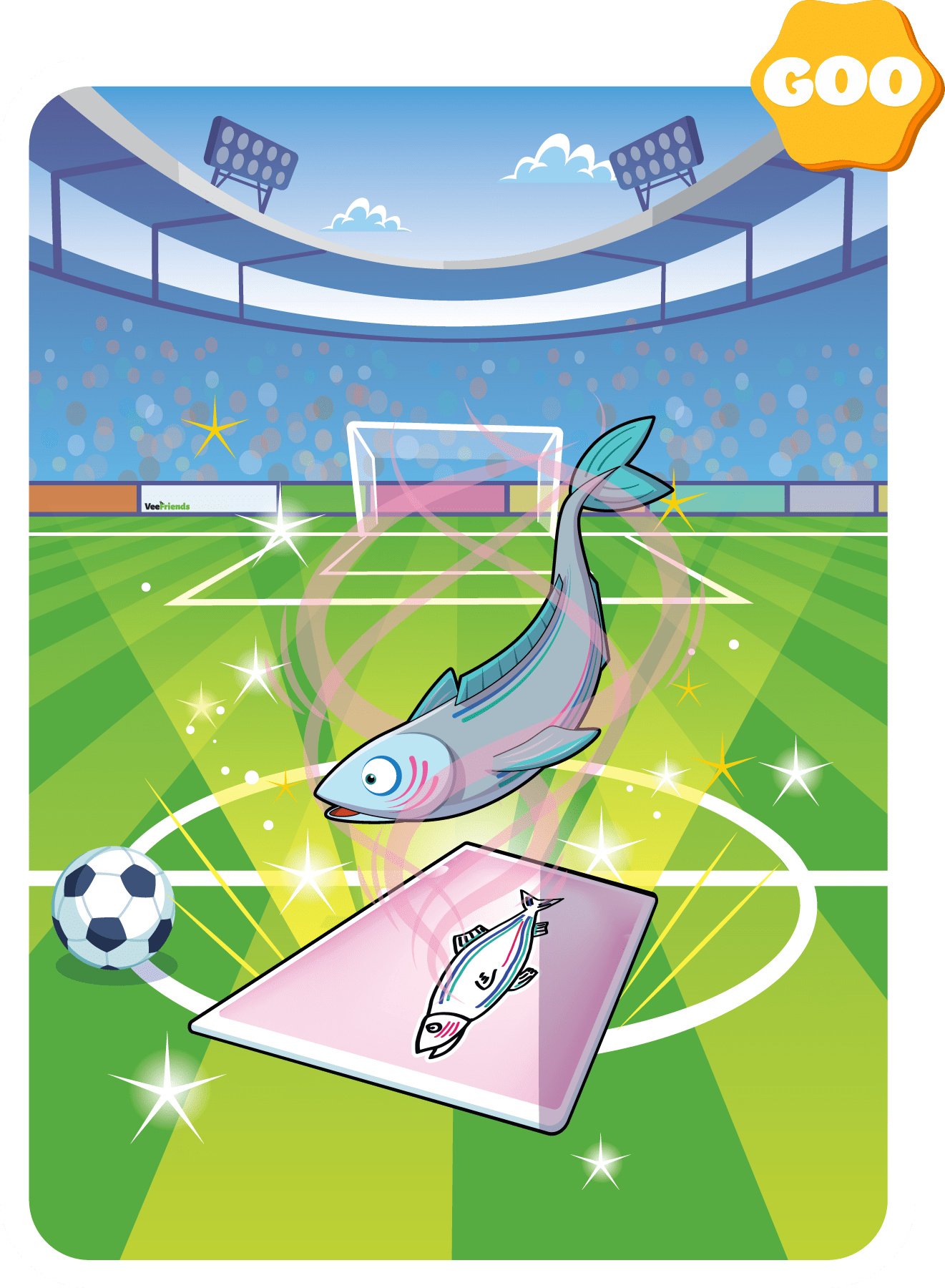 Gary Vaynerchuk - VeeFriends Series 2 - Spiffy Salmon #8561 - NFT # 8561